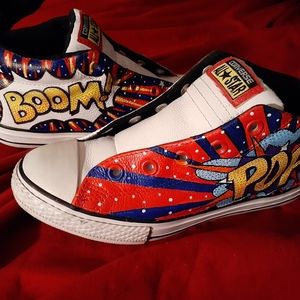 Hand painted converse